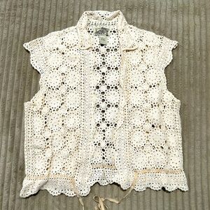 Lucky brand hand knit top